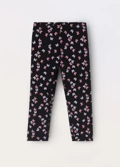 Blukids Leggings in jersey di cotone stretch bambina- Leggings