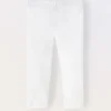 Blukids Leggings in jersey di cotone stretch bambina- Pantaloni