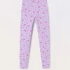 Blukids Leggings in jersey di cotone stretch bambina- Leggings