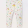 Blukids Leggings in puro cotone neonata- Pantaloni