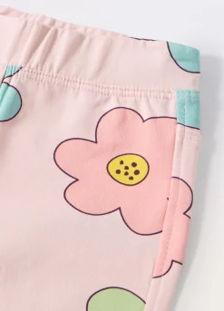 Blukids Leggings in puro cotone neonata- Pantaloni