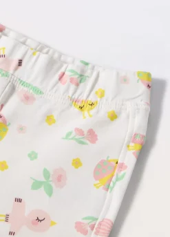 Blukids Leggings in puro cotone neonata- Pantaloni