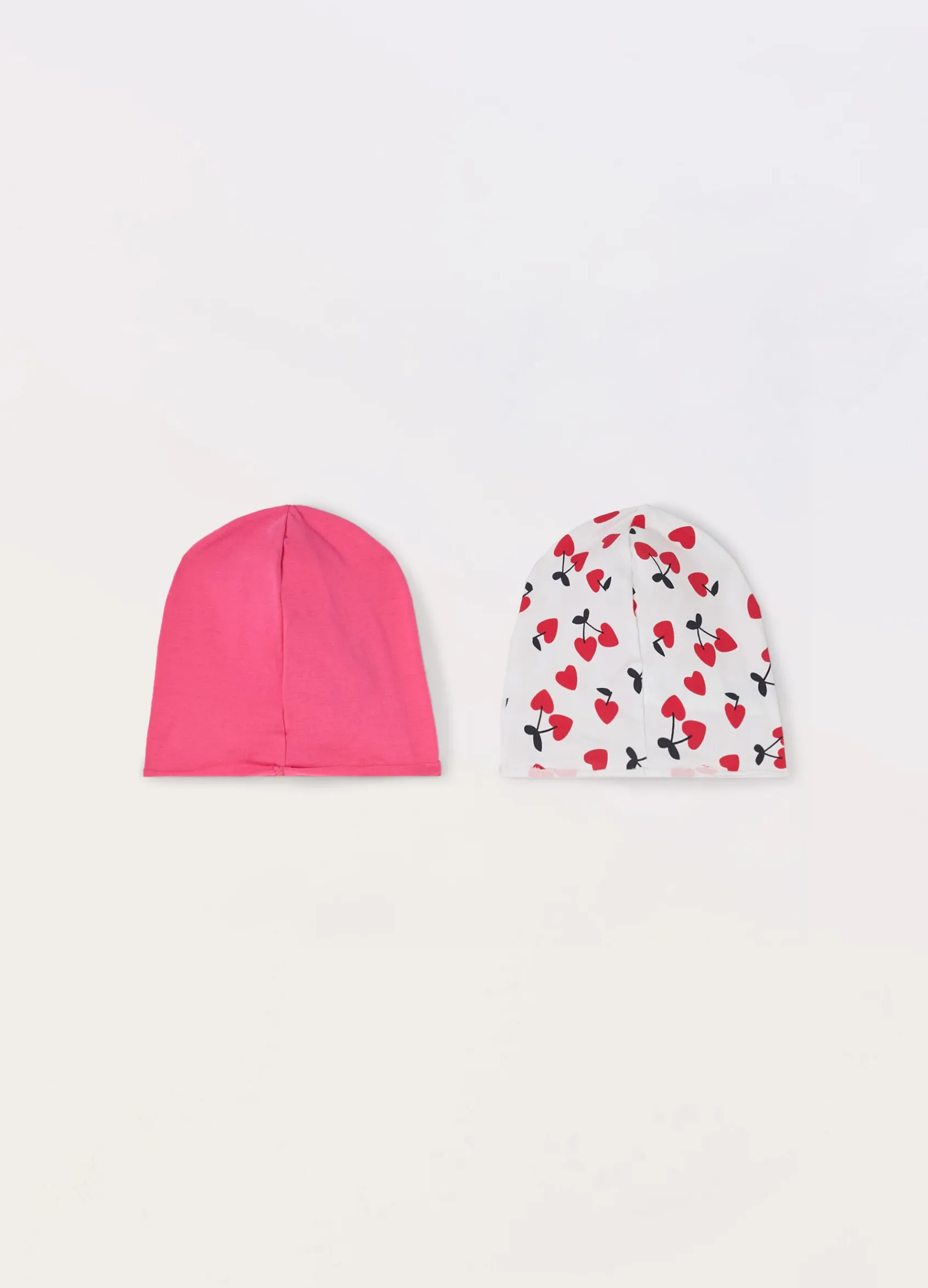 Blukids Pack 2 berettini in cotone stretch neonata- Multipack | Accessori