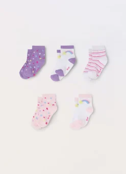 Blukids Pack 5 calze corte- Multipack | Intimo