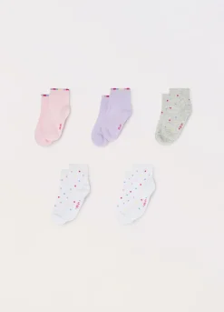 Blukids Pack 5 calze corte- Multipack | Intimo