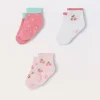 Blukids Pack 2 calze corte misto cotone neonata- Accessori