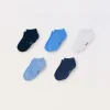 Blukids Pack 5 calze corte misto cotone-Bambino Multipack | Intimo