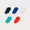 Blukids Pack 5 calze corte misto cotone-Bambino Multipack | Intimo