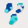 Blukids Pack 3 calze corte misto cotone neonato- Accessori