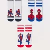 Blukids Pack 3 calze in spugna di misto cotone Spider-Man-Bambino Multipack | Intimo