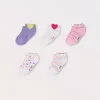 Blukids Pack 5 calzini corti in misto cotone stretch- Multipack | Intimo