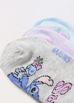 Blukids Pack 3 calzini corti in misto cotone stretch Stitch- Multipack | Intimo