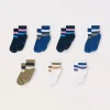 Blukids Pack 7 calzini corti misto cotone-Bambino Multipack | Intimo