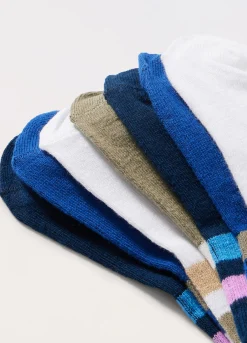 Blukids Pack 7 calzini corti misto cotone-Bambino Multipack | Intimo