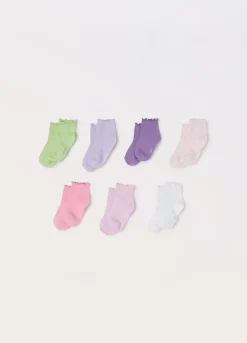 Blukids Pack 7 calzini in misto cotone stretch- Intimo | Multipack