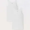 Blukids Pack 2 canotte in puro cotone ragazzo- Multipack | Intimo