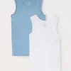 Blukids Pack 3 canotte intime in puro cotone bambino-Bambino Multipack | Intimo