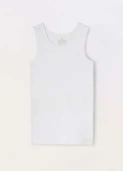 Blukids Pack 2 canotte intime in puro cotone ragazzo- Multipack | Intimo