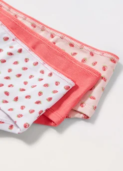 Blukids Pack 3 culotte multicolor in cotone stretch bambina- Multipack | Intimo