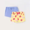 Blukids Pack 2 shorts in jersey di puro cotone neonata- Pantaloni | Multipack