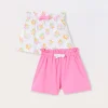 Blukids Pack 2 shorts in puro cotone bambina- Pantaloni | Multipack