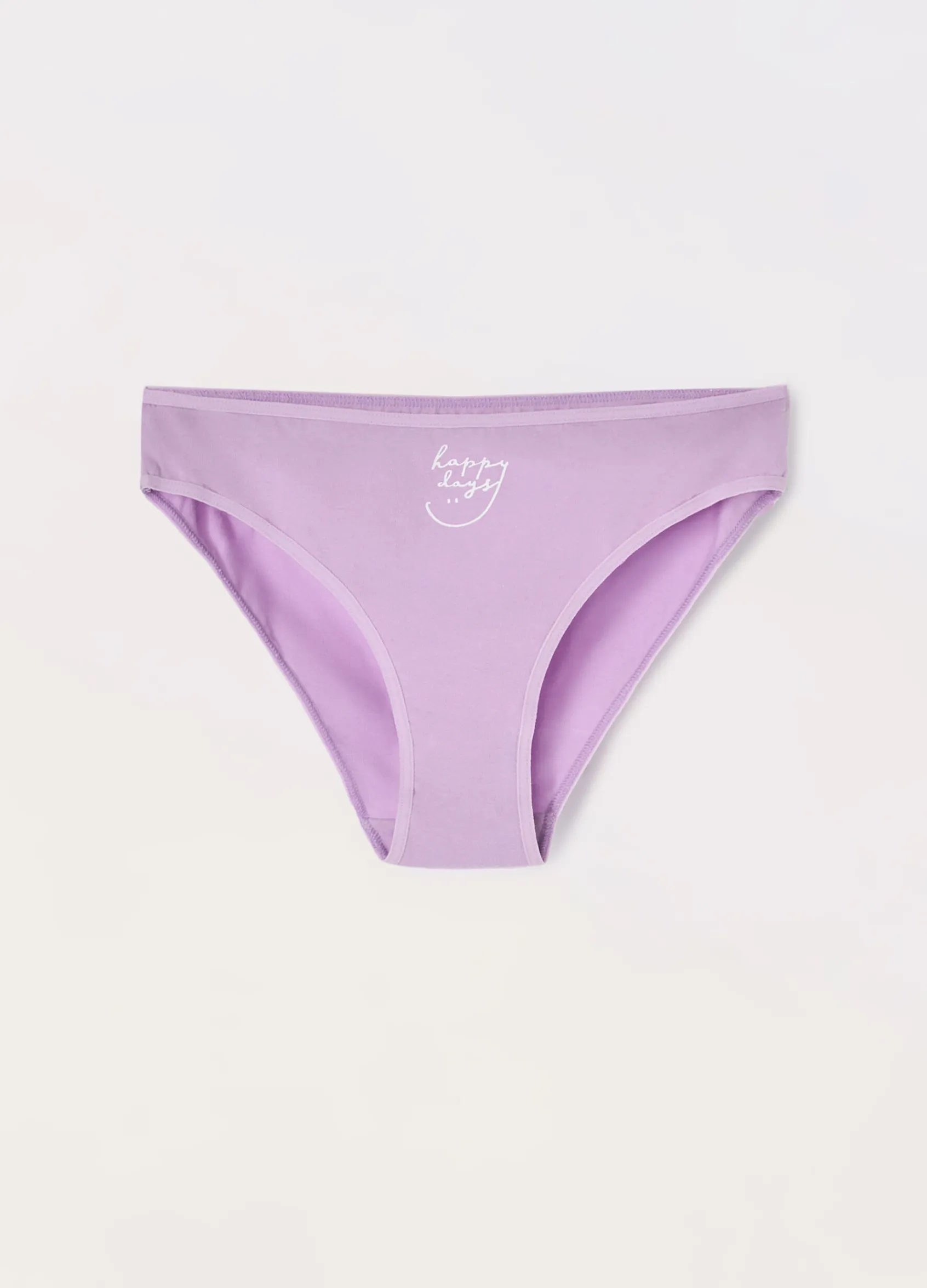 Blukids Pack 3 slip in cotone stretch ragazza- Multipack | Intimo