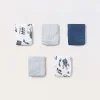 Blukids Pack 5 slip in jersey di puro cotone ragazzo- Intimo