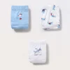 Blukids Pack 3 slip in jersey di puro cotone neonato- Intimo