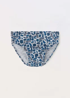 Blukids Pack 5 slip in jersey di puro cotone bambino-Bambino Intimo