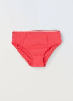 Blukids Pack 7 slip in jersey di puro cotone bambina- Multipack | Intimo