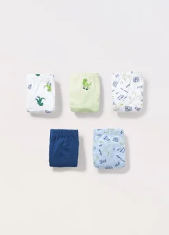Blukids Pack 3 slip in jersey di puro cotone bambino-Bambino Multipack | Intimo