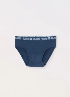Blukids Pack 3 slip in puro cotone ragazzo- Multipack | Intimo