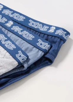 Blukids Pack 3 slip in puro cotone ragazzo- Multipack | Intimo