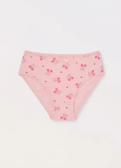 Blukids Pack 5 slip in puro cotone bambina- Multipack | Intimo