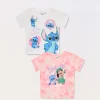 Blukids Pack 2 top in jersey stretch bambina- T-shirt | Multipack