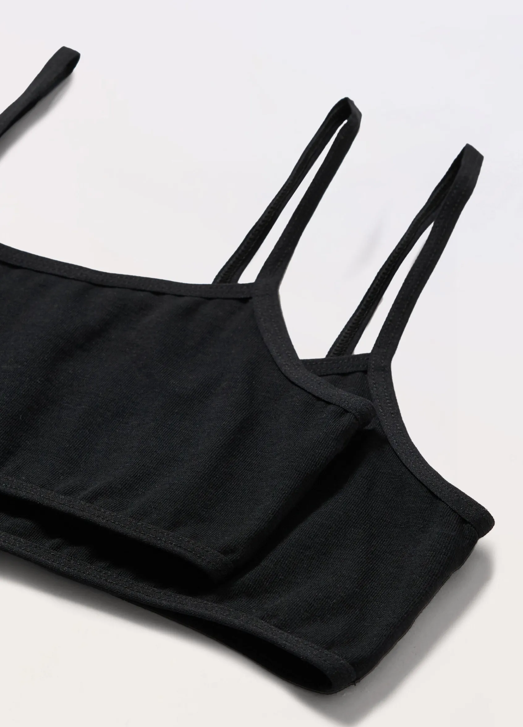 Blukids Pack 2 top in jersey stretch ragazza- Multipack | Intimo