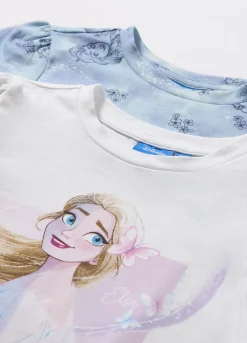 Blukids Pack 2 t-shirt Frozen in cotone stretch bambina- T-shirt | Multipack
