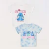 Blukids Pack 2 t-shirt in jersey di puro cotone bambina- T-shirt