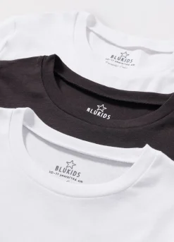 Blukids Pack 3 t-shirt intime in puro cotone ragazzo- Multipack | Intimo
