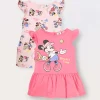 Blukids Pack 2 vestiti in jersey di puro cotone neonata- Vestitini | Multipack