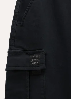 Blukids Pantaloni cargo terry ragazzo- Pantaloni