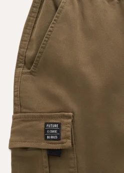 Blukids Pantaloni cargo terry ragazzo- Pantaloni