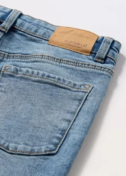 Blukids Pantaloni flare fit in denim di cotone stretch ragazza- Jeans