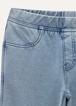 Blukids Pantaloni flare fit in denim di misto cotone ragazza- Jeans