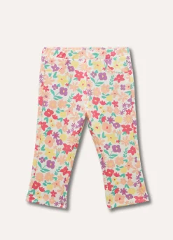 Blukids Pantaloni in cotone stretch neonata- Pantaloni