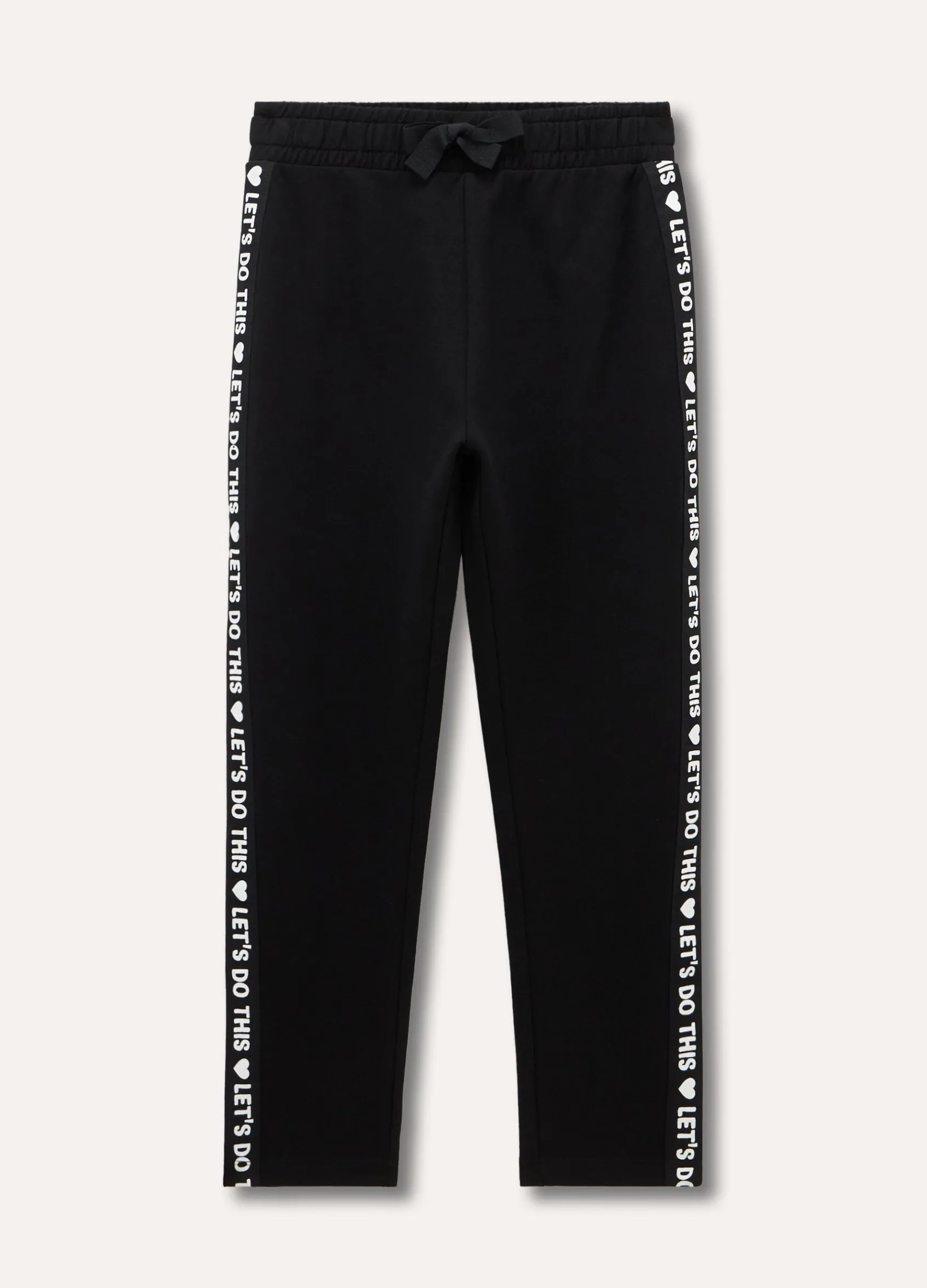 Blukids Pantaloni in cotone stretch ragazza- Pantaloni