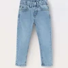 Blukids Pantaloni in denim di misto cotone stretch bambino-Bambino Jeans