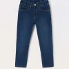 Blukids Pantaloni in denim di misto cotone stretch bambino-Bambino Jeans