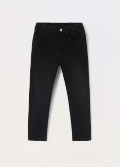 Blukids Pantaloni in denim di misto cotone stretch bambino-Bambino Jeans