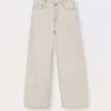 Blukids Pantaloni in denim di misto cotone ragazza- Pantaloni